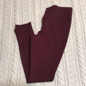 Maroon jeggings